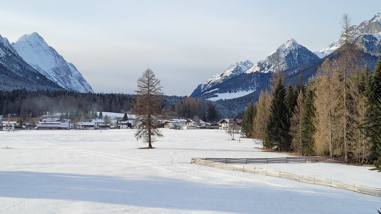 Ausblick Alpenhotel Karwendel