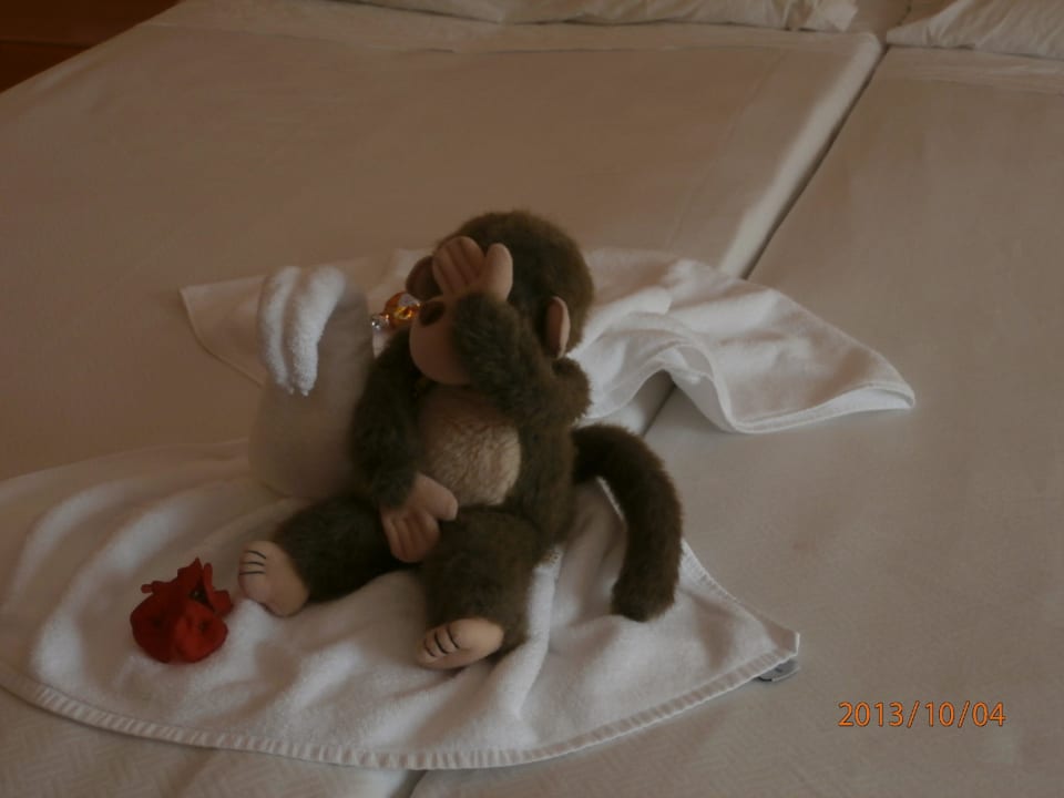 Kleiner Dank unseres Zimmermädchens Iberostar Selection Fuerteventura Palace