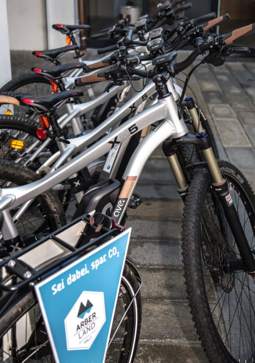 E-Bike Verleih direkt im Haus ARBERLAND Tagungshaus