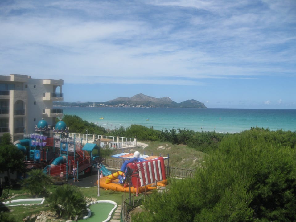 Spielplatz - von Dachterrasse Zafiro Bahia