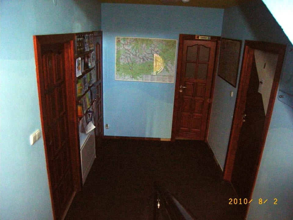 Eingangsbereich Apartments Pension Aqualand