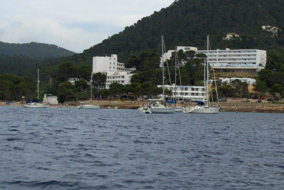 Blick auf den Hotel Sandos El Greco Beach Hotel 16+
