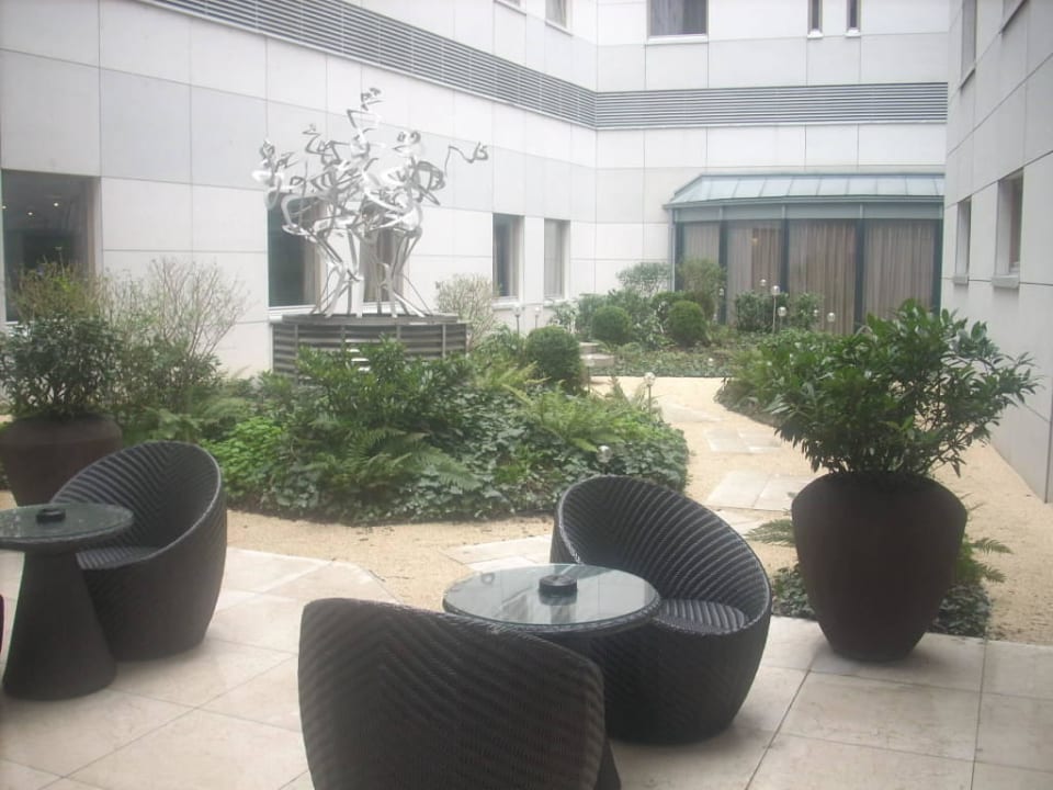 Innenhof Continental Hotel Budapest