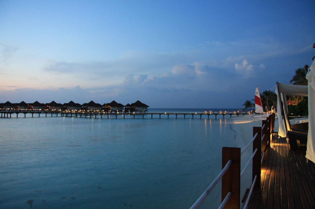 Ausblick von der Hauptbar ROBINSON MALDIVES