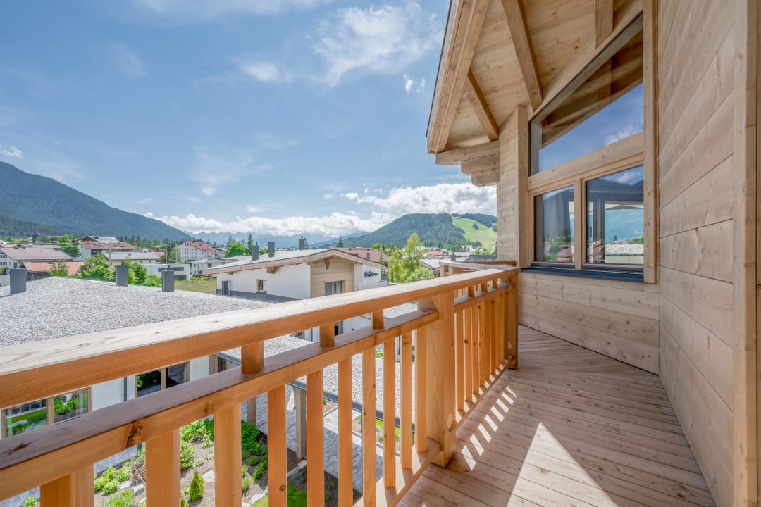 Ausblick AlpenParks Chalet & Apartment Alpina Seefeld