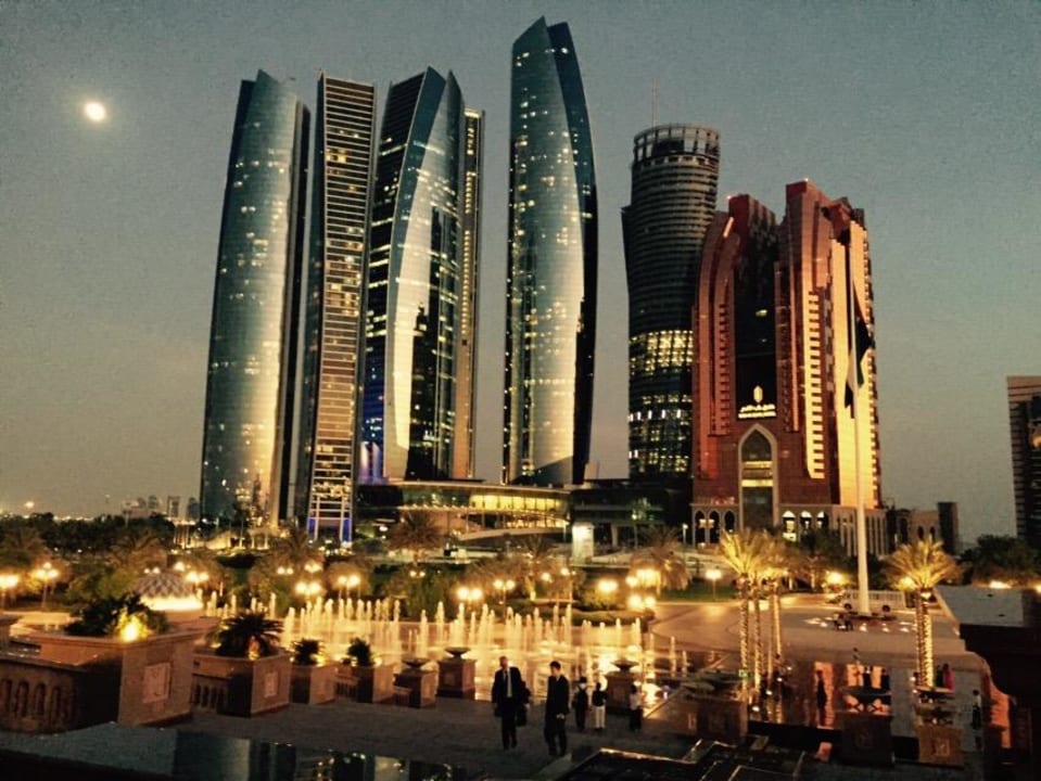 Ausblick Emirates Palace Mandarin Oriental