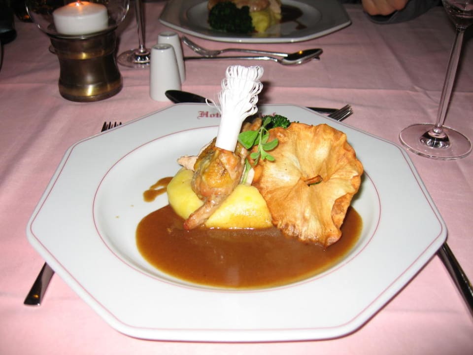 Hauptgang (lecker) Hotel Tannhof