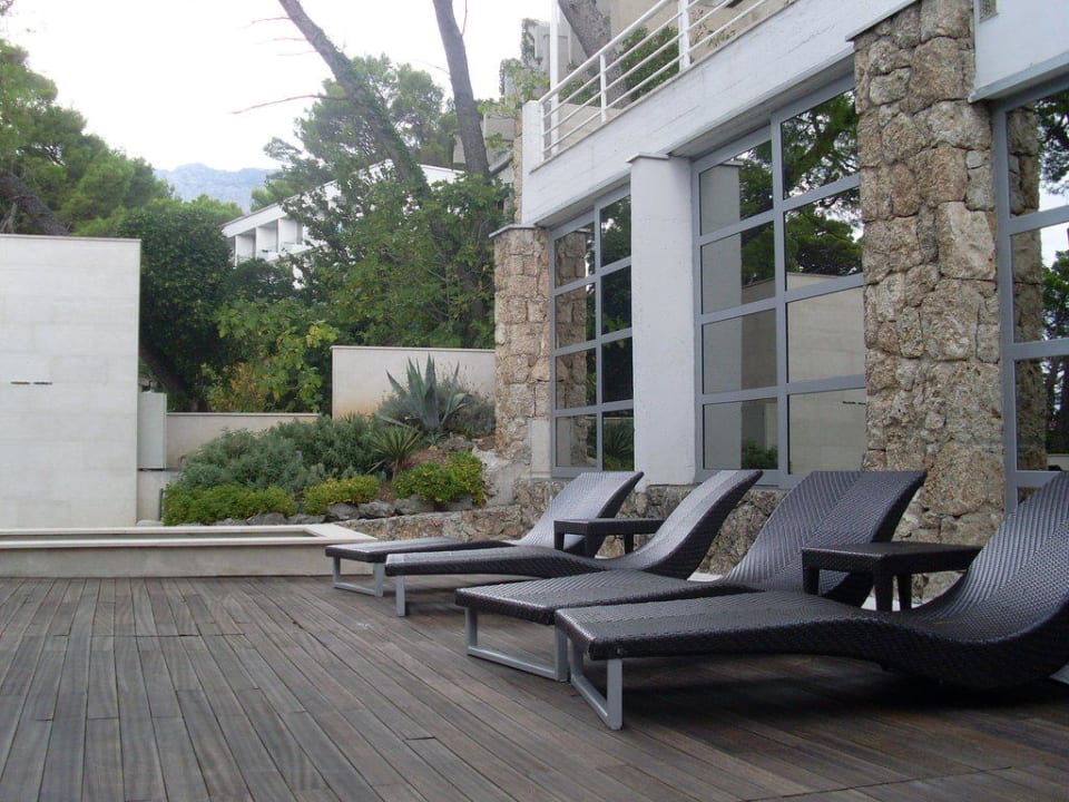 Liegeflächen Saunabereich  Bluesun Hotel Soline