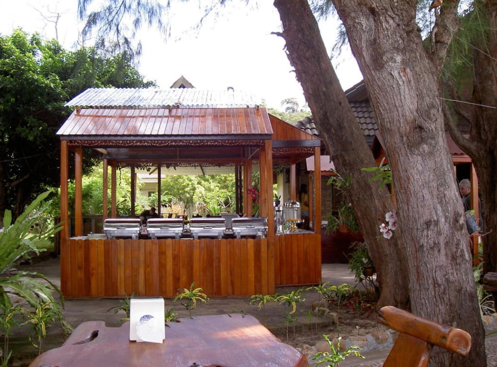 Frühstückspavillon Paradise Pearl PP Blue Sky Resort