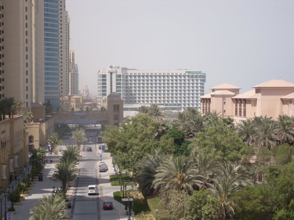 Aussicht Landseite Richtung Hilton Le Royal Méridien Beach Resort & Spa Dubai