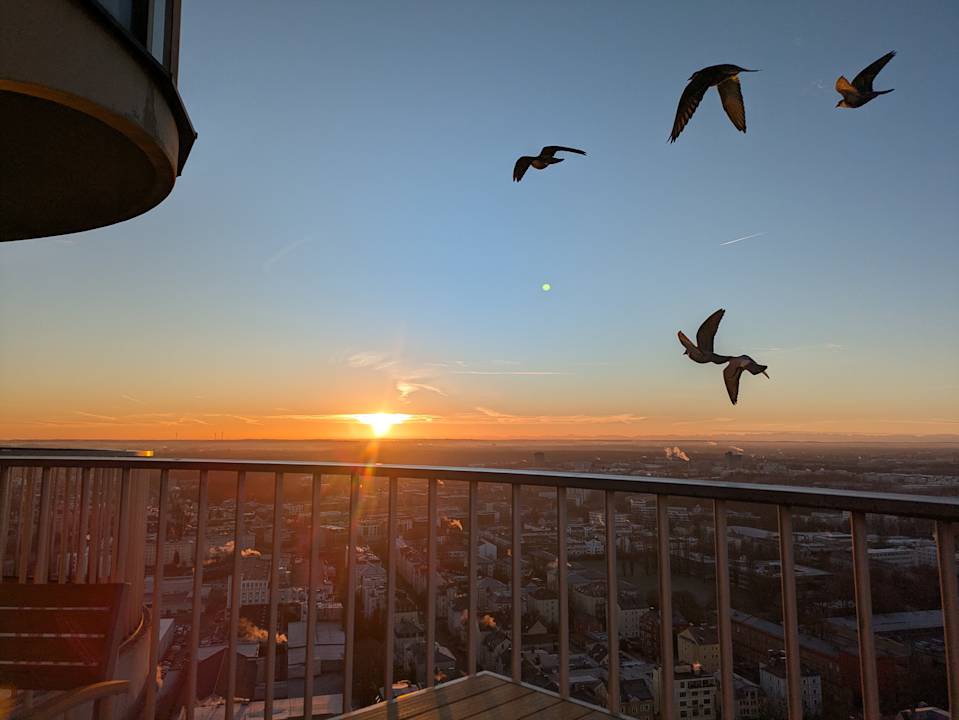 Ausblick Dorint Hotel An der Kongresshalle Augsburg