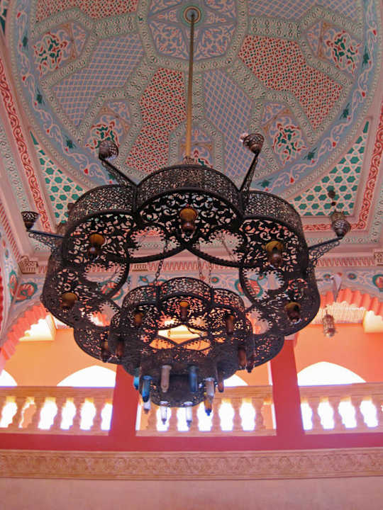 Orientalischer Deckenleuchter Pickalbatros Alf Leila Wa Leila Resort - Neverland Hurghada