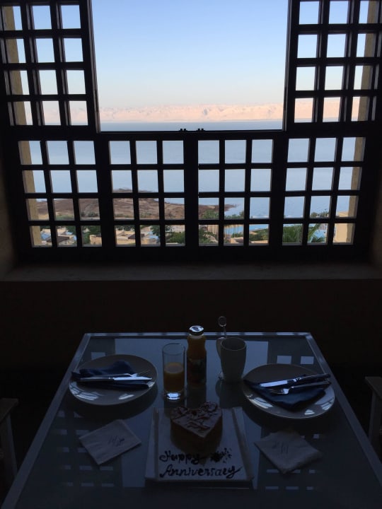Breakfast 4 two with a view Hotel Kempinski Ishtar Dead Sea