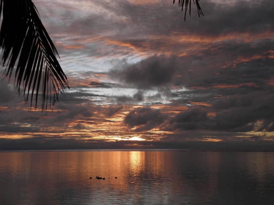 Sunset Summer Island Maldives
