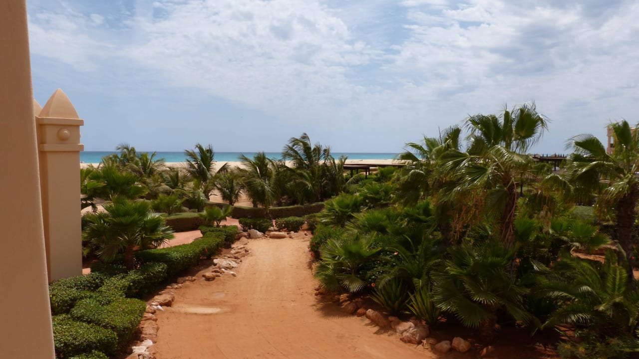 Blick vom Balkon Hotel Riu Touareg