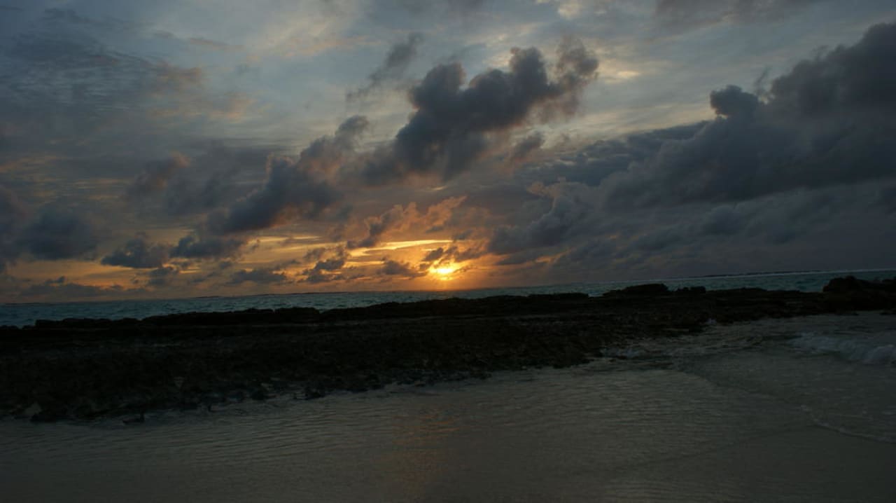 Sonnenuntergang Summer Island Maldives