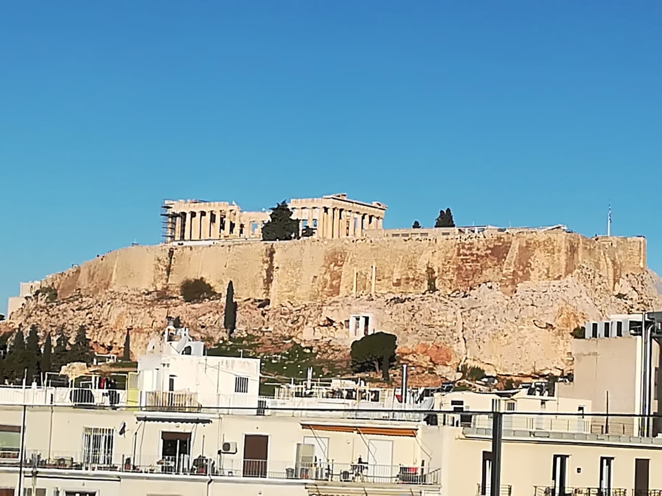 Ausblick Hotel Royal Olympic