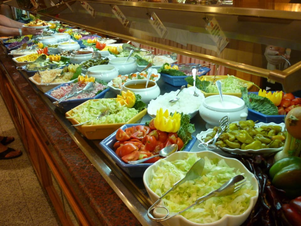 "Salatbar" Hotel Riu Bravo