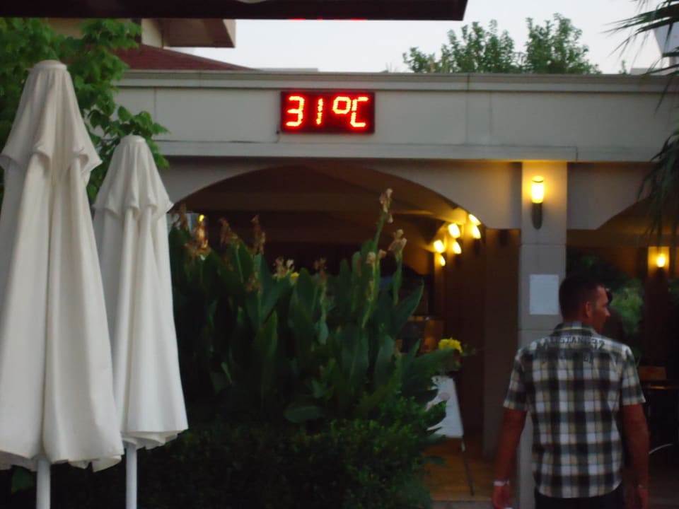 Bar der Gartenanlage .31 Gr. morgens 8.10 Uhr Hane Family Resort