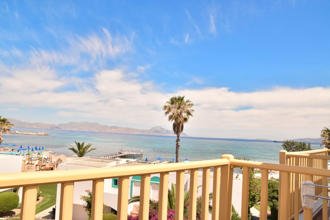 Ausblick Mastichari Bay Hotel