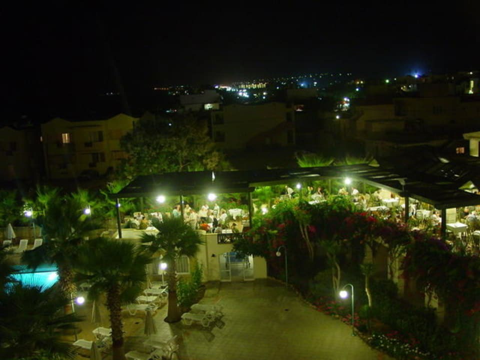 Terrasse des Speisesaals Rethymno Palace