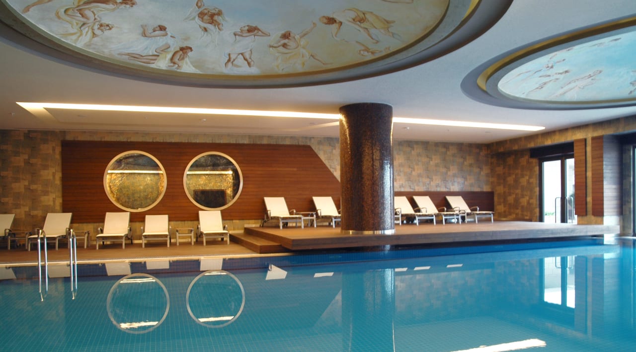 Indoor Swimming Pool Istanbul Marriott Hotel Asia