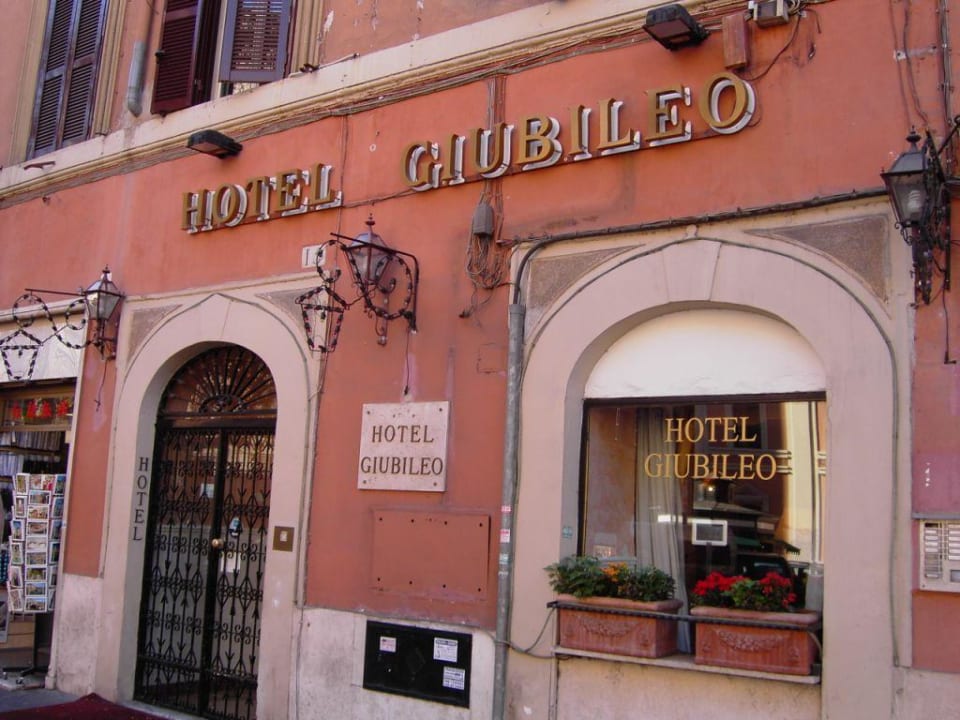 Hoteleingang Hotel Giubileo