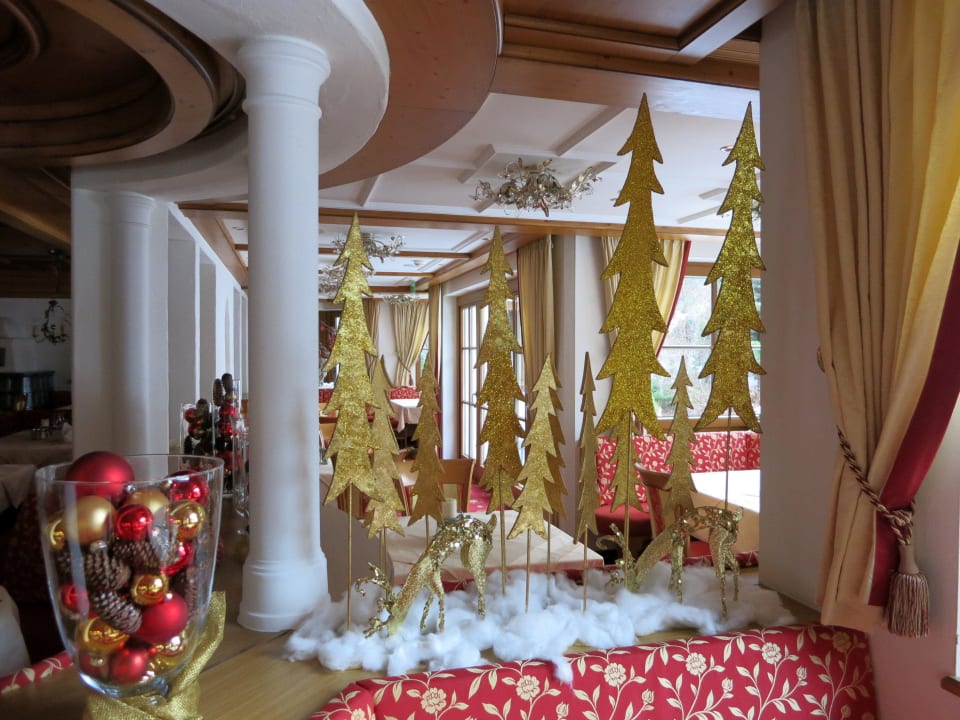 Weihnachtsdeko Hotel Dornauhof