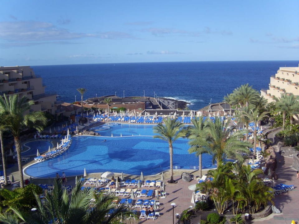 Unser Blick vom Balkon Hotel Riu Buenavista