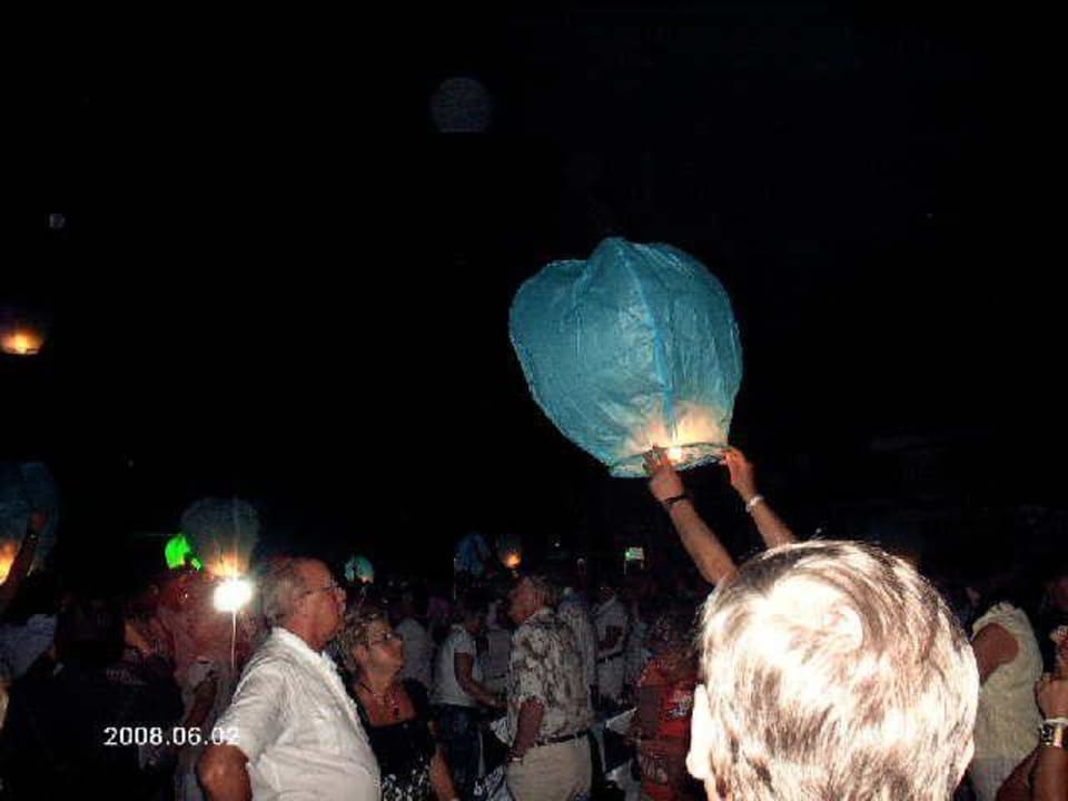 zum 2.Geburtstag des Hotels Ballonsteigen Sunis Kumköy Beach Resort Hotel & Spa