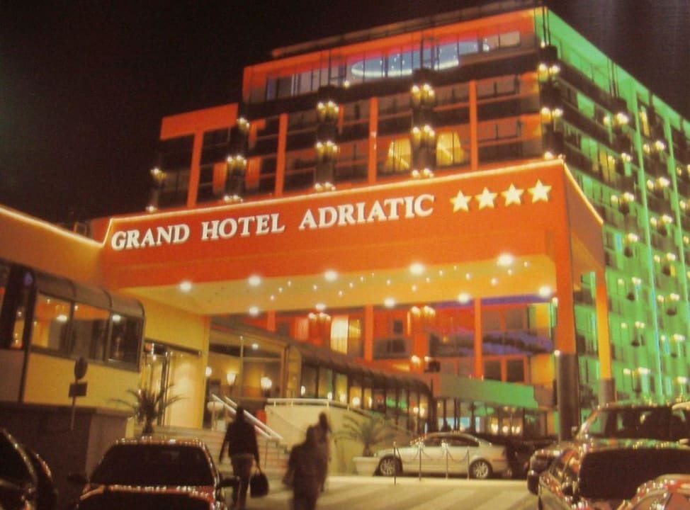 Grand Hotel Adriatic by night  Grand Hotel Adriatic I + II