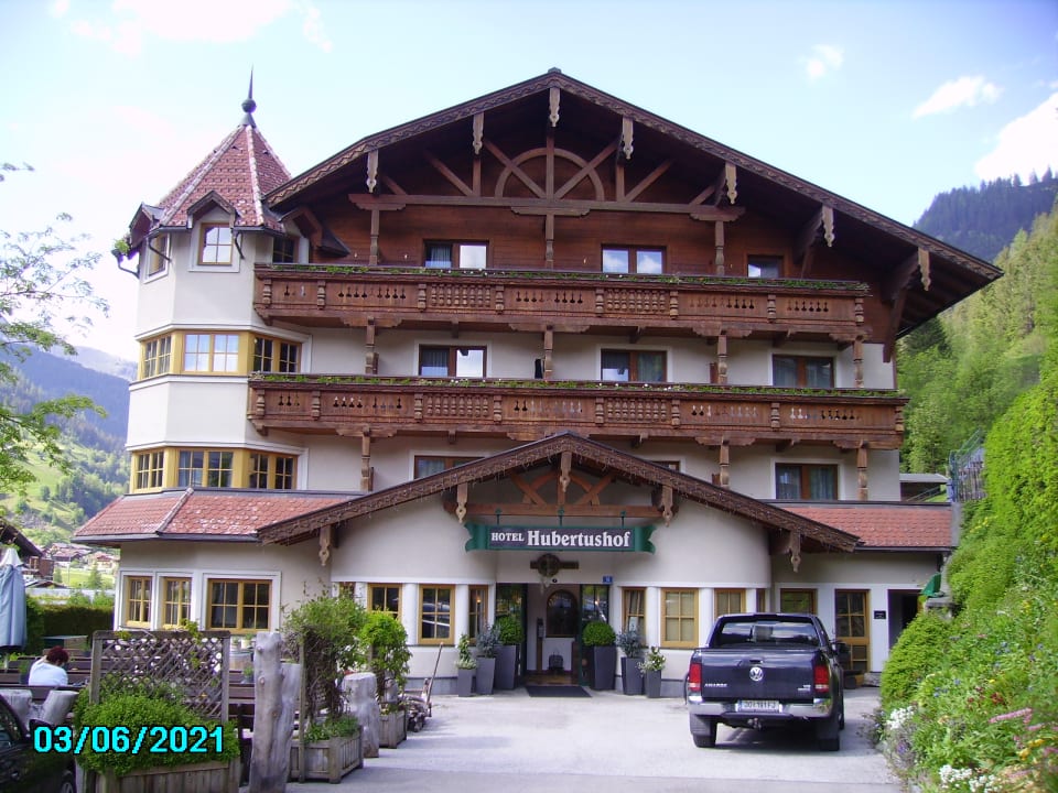 Außenansicht Hotel Hubertushof