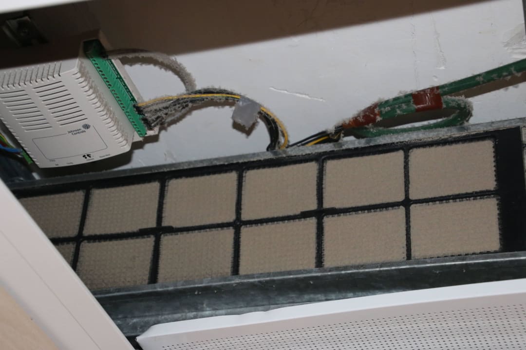 Klimaanlage - verdreckter Filter THB Lanzarote Beach