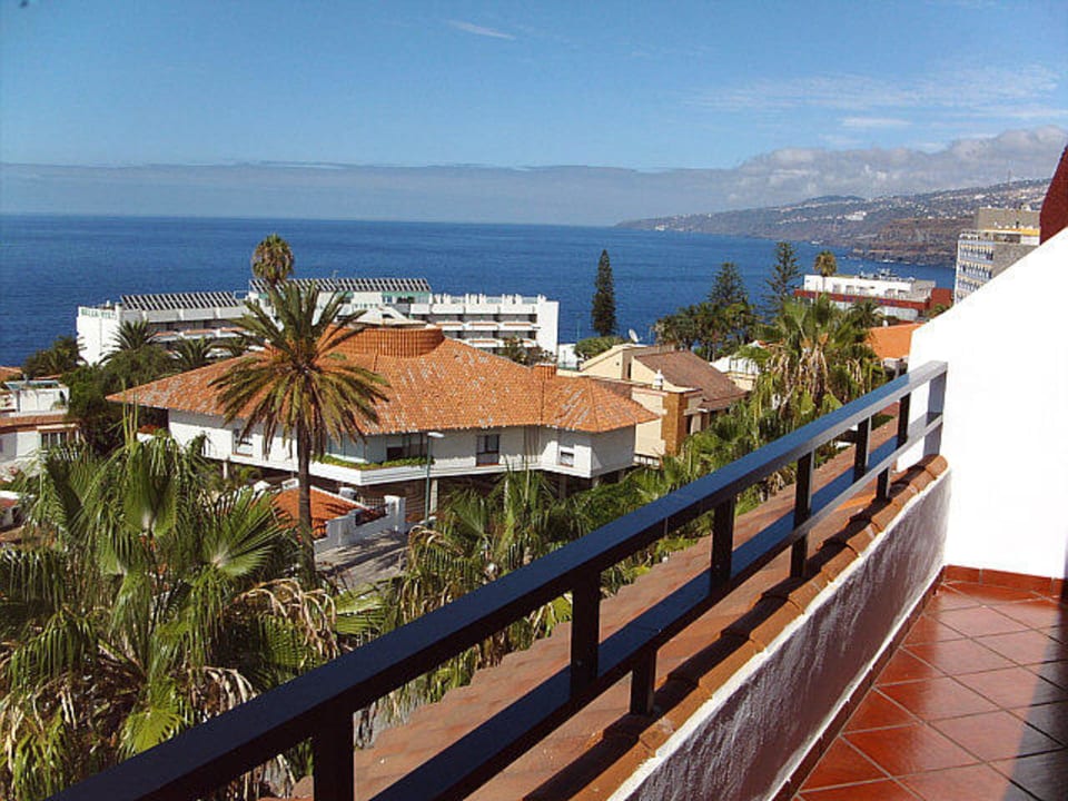 Blick vom Balkon Apartamentos Masaru