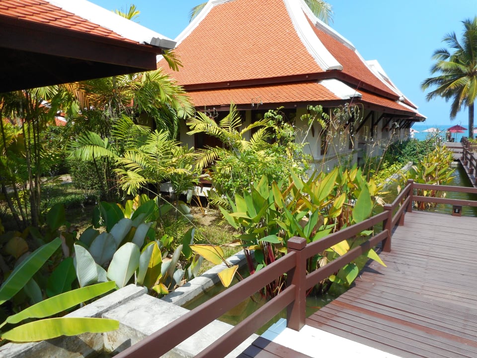 Weg zum Meer Khaolak Laguna Resort