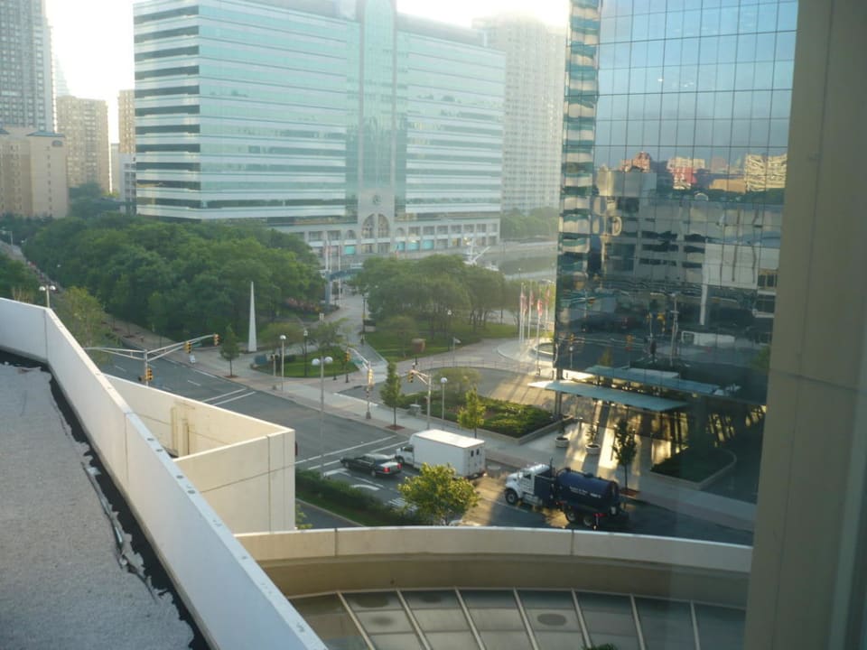 Seitlicher Ausblick, 7. Stock Hotel The Westin Jersey City Newport