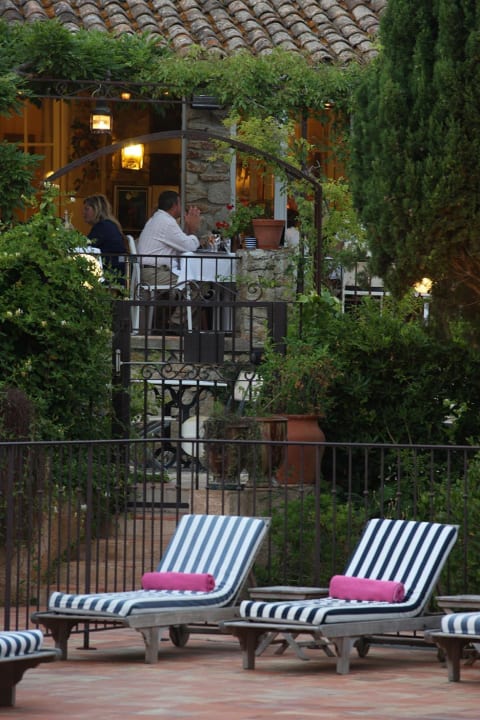 Vue restaurant Hotel La Ferme D'Augustin