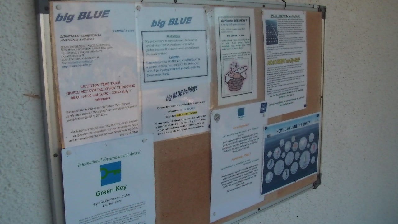 Reiseinfos Hotel big BLUE