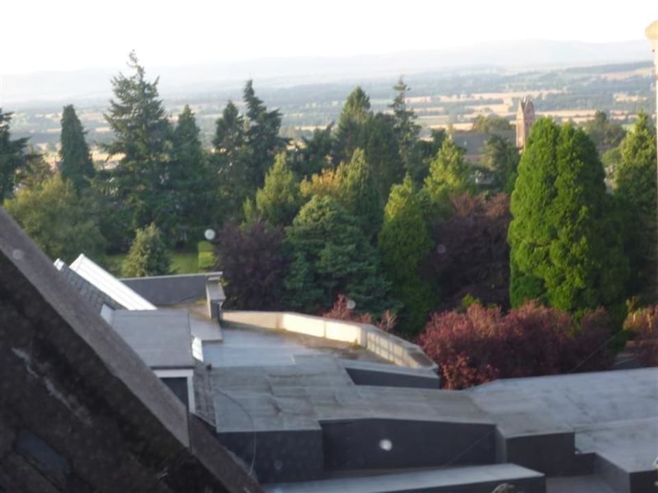 View from window Hotel Crieff Hydro