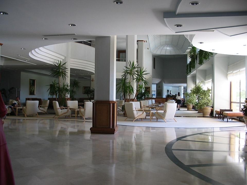 Eingangsbereich Bella Resort & Spa