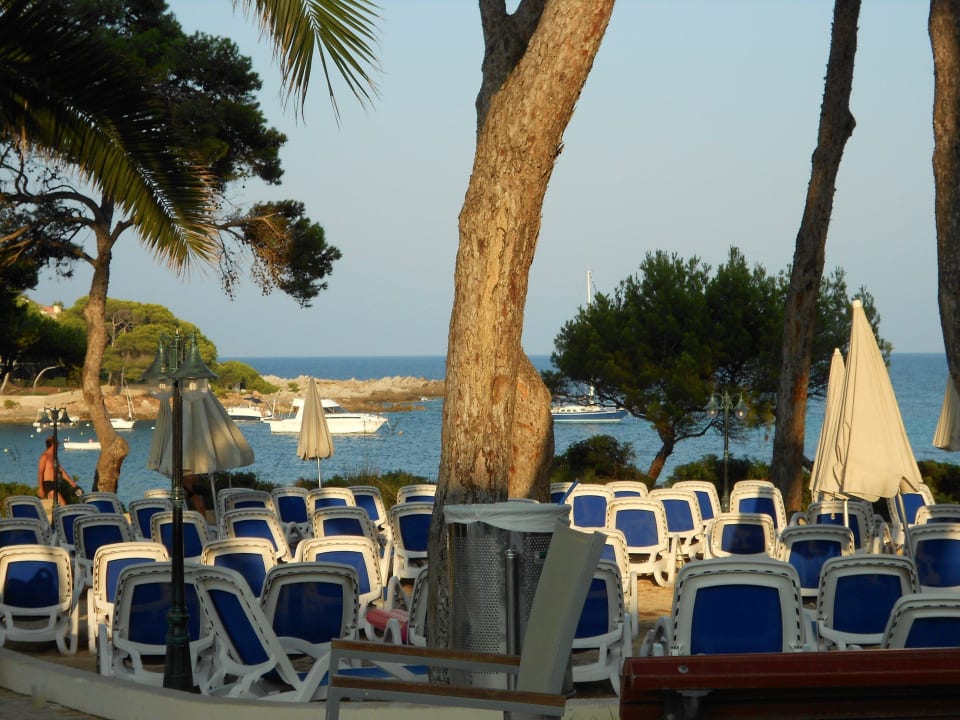 Blick von der unteren Terrasse Iberostar Waves Pinos Park
