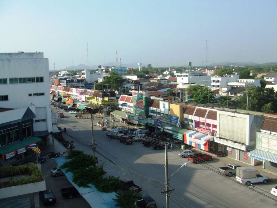 Blick aus dem Zimmer The Viang Tak Riverside Hotel