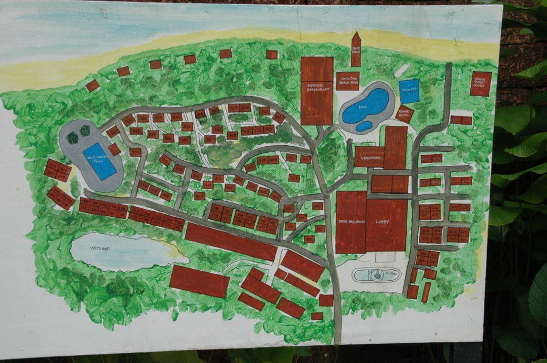 Lageplan vom Hotel Hotel Frangipani Langkawi Resort