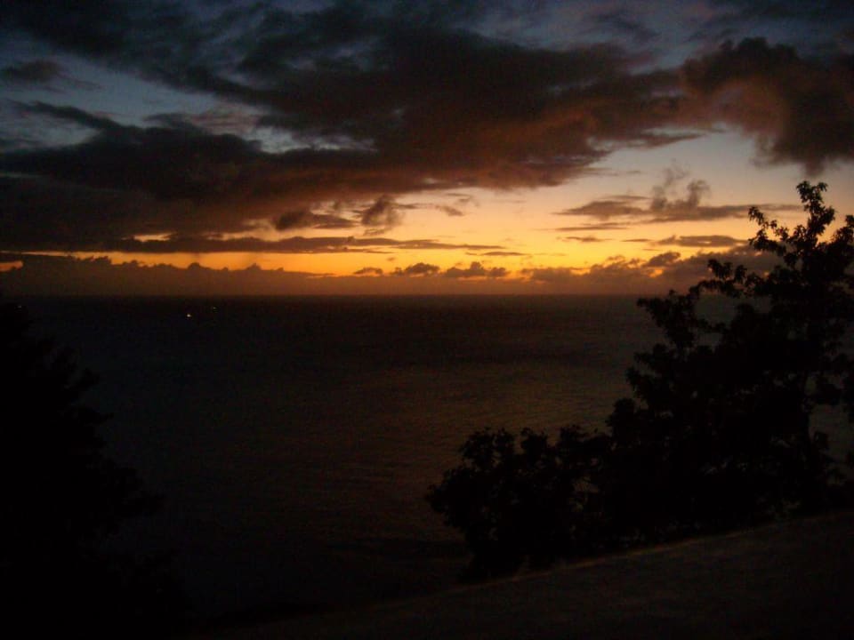 Sonnenuntergang Hotel Windjammer Landing Villa Beach Resort