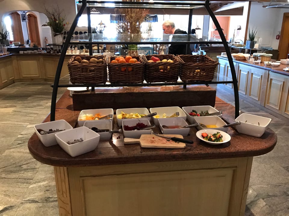 Obstauswahl beim Frühstück  Hotel Hochschober