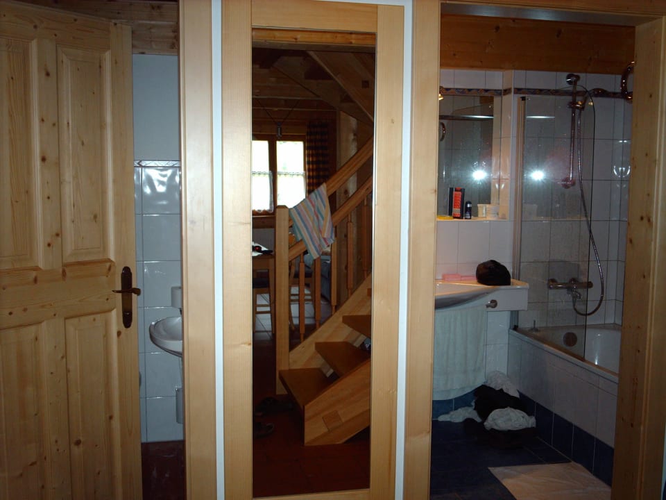 Toilette, Bad und Flur Bauerndörfl Rindereben