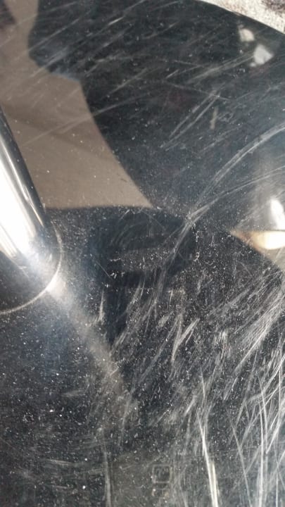 Staubschicht Mobiliar  Park Plaza Berlin