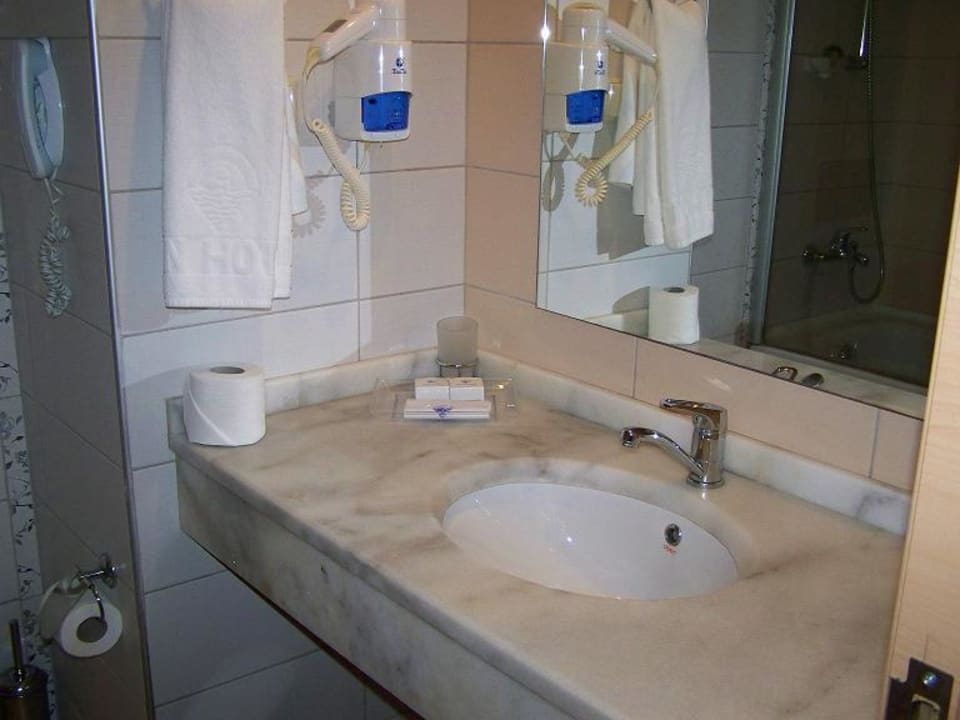 Badezimmer Hotel Titan Select