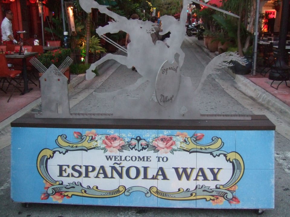 Die spanische Strasse bei Hotel The Clay Hotel