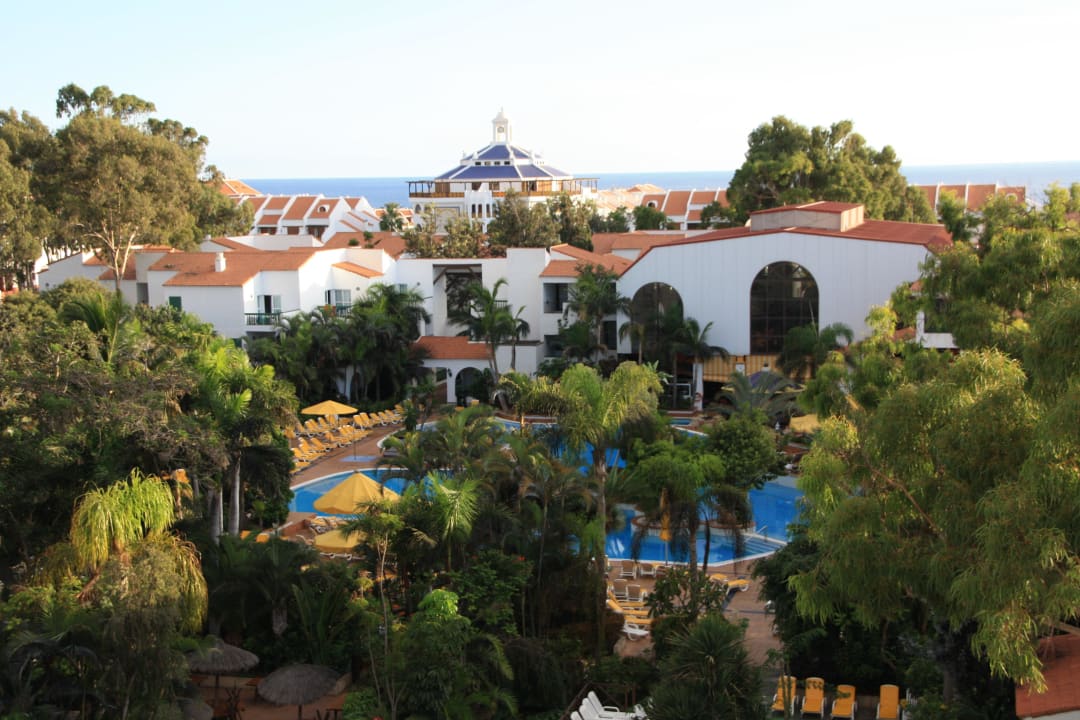 Unser Blick in den Innenbereich des Hotels Park Club Europe